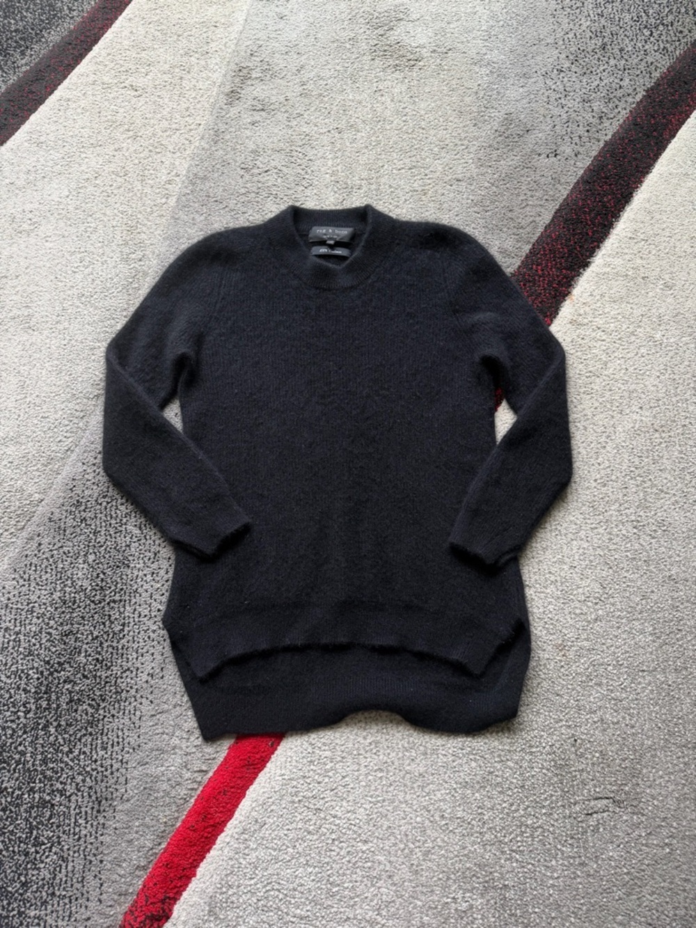 Rag & Bone Black Cashmere Sweater